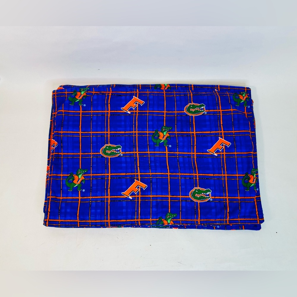 NEW Florida Gators Set of 8 Cotton Placemats, Handmade, Reversible Double Sided